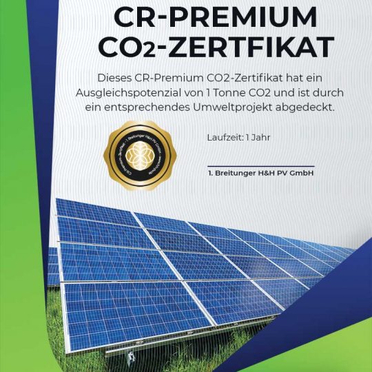 CR-Premium-Zertifikat